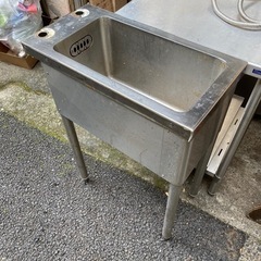 業務用シンクあげます^_^　30×60×80