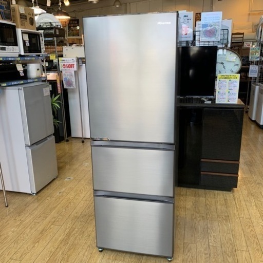 1/19 値下げ⭐️未使用⭐️2021年製 Hisense 360L冷蔵庫 HR-D3601S ハイセンス
