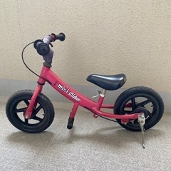 ミニグライダー　ストライダー　ピンク