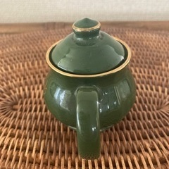 【Harrods】ハロッズロゴ入りミニチュアティーポットの画像