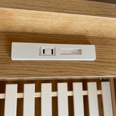 【お取引中】ニトリ　シングル　ベッドフレーム　引取限定の画像