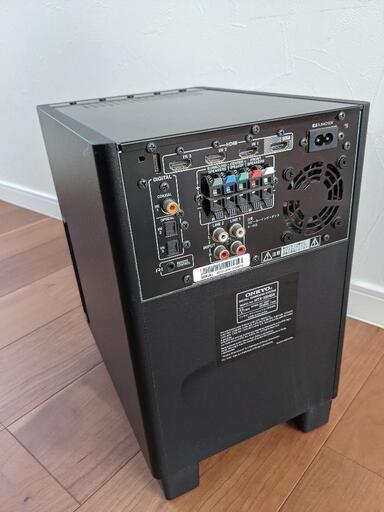 《ONKYO》5.1chアンプ内蔵サブウーファー