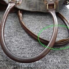 本物 FENDI フェンディ ズッカ柄 ドゥジュール トートバッグ ハンドバッグ 38×22.5cm　西岡店の画像