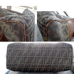 本物 FENDI フェンディ ズッカ柄 ドゥジュール トートバッグ ハンドバッグ 38×22.5cm　西岡店の画像