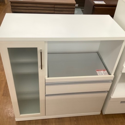 引き出し付き 1枚扉キッチンカウンター【トレファク 川越店】