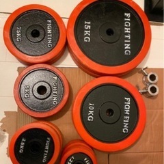 ベンチプレス合計100kgセット！！県内配達相談可の画像