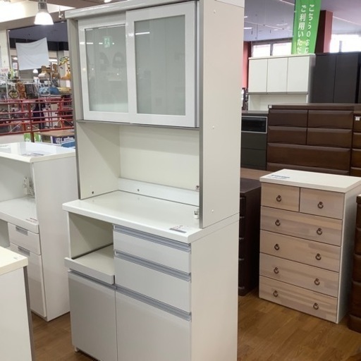 Pamouna 2枚扉レンジボード【トレファク 川越店】