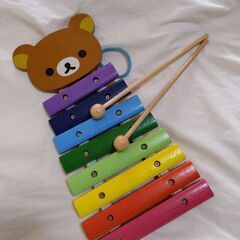 リラックマ　木琴の画像