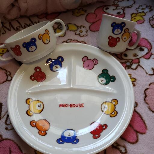 ミキハウス食器セット