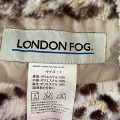 LONDON　FOG　キッズコート　7（110〜120）トレンチコートの画像
