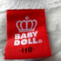 BABY DOLL＆ドラえもん長袖Tシャツ３点 110の画像
