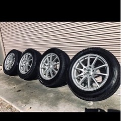 ブリザック　215/60R17  ホイール付き　バリ山4本組