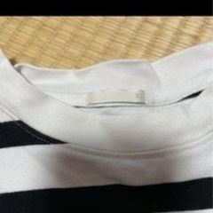 GU 半袖ボーダーTシャツ XLの画像