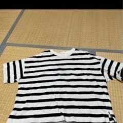 GU 半袖ボーダーTシャツ XL