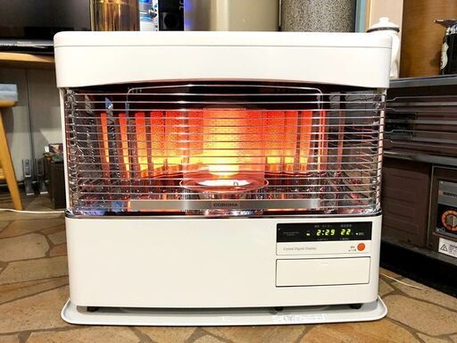 札幌近郊　送料無料　燃焼テスト済み　CORONA　コロナ 煙突式石油ストーブ 2018年製　SV-70BSH 木造18畳　コンクリート29畳