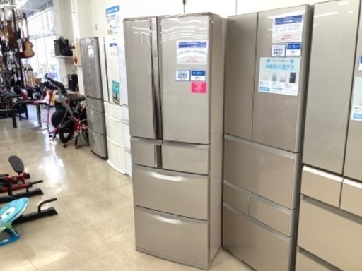 6ドア冷蔵庫　MITSUBISHI MR-R47Z-F 2015年製　465L 135L
