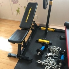 ベンチプレス セット 160キロ対応 筋トレ 台