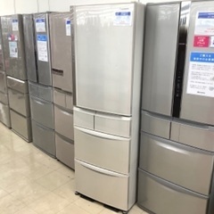 5ドア冷蔵庫　Panasonic NR-E413V-N 2018年製　406L キズ、ヘコミ有　