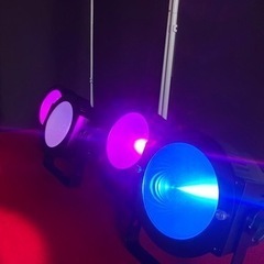 激安パーライト!!×4セット!!固定具付き!!ADJ DOTZ PAR LEDパーライトの画像