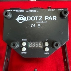 激安パーライト!!×4セット!!固定具付き!!ADJ DOTZ PAR LEDパーライトの画像