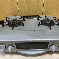 二口コンロ　ガスコンロ　都市ガス