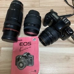 Canon 一眼レフ　カメラの画像