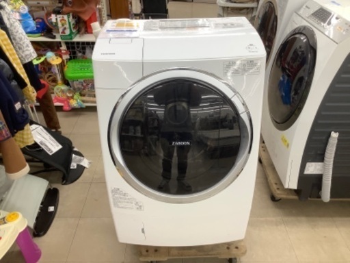 ドラム式洗濯乾燥機　9.0kg　TW-Z96X1L 2014年製　使用感有