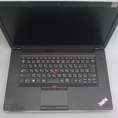 中古良品 15.6型 Lenovo レノボ ThinkPad Edge 15 ノートパソコン Core i3 4GB DVDマルチ 無線 Wi-Fi WiMAX カメラ Windows10 Officeの画像