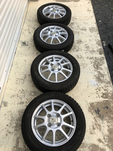 155/65R13 冬タイヤ　アルミセット