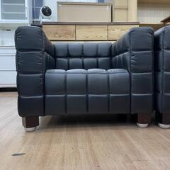 2個入荷❗ヨーゼフ・ホフマン リプロダクト家具 一人用ソファ クーブスソファ デザイナー家具 クラシック ブラック 1脚23800円💳自社配送時🌟代引き可💳※現金、クレジット、スマホ決済対応※【送料に設置込】の画像