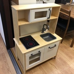 【リサイクルショップ八光　田上店】IKEA　DUKTIG ドゥクティグ　おままごとキッチンの画像