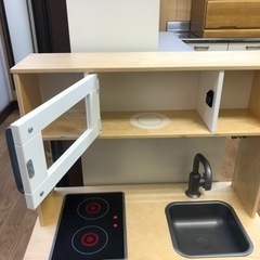 【リサイクルショップ八光　田上店】IKEA　DUKTIG ドゥクティグ　おままごとキッチンの画像