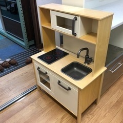 【リサイクルショップ八光　田上店】IKEA　DUKTIG ドゥクティグ　おままごとキッチンの画像