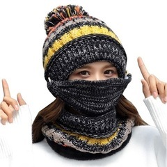【新品】ニット帽、ネックウォーマーの画像
