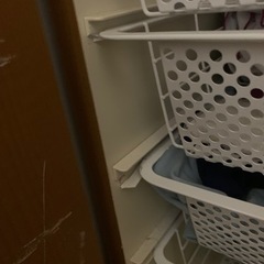 通販生活　カゴ式　ラック　棚の画像