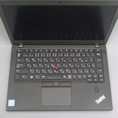 中古美品 新品SSD ノートパソコン 12.5型 Lenovo レノボ ThinkPad X270 第6世代Core i5 8GB 無線 Bluetooth カメラ Windows10 Office の画像
