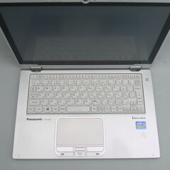 中古美品 日本製 パナソニック タッチパネル ノートパソコン 11.6型 CF-AX2AFCCS 第3世代Core i5 高速SSD 4GB 無線 Windows10 Officeの画像