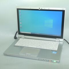 中古美品 日本製 パナソニック タッチパネル ノートパソコン 1...