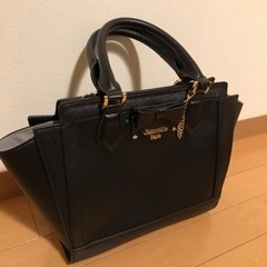 【引取先決定】【美品】サマンサベガ  黒バッグの画像