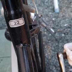 （取引中）２２インチのキッズ用自転車の画像