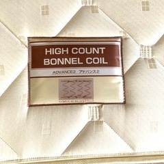 シングルベッド　スプリングマットレス無料でお譲りします！の画像