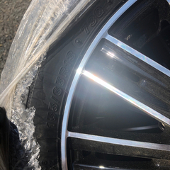 155／65r13 新品スタッドレスタイヤとホイールの画像