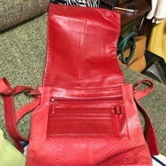 パイソン　ショルダーバックの画像