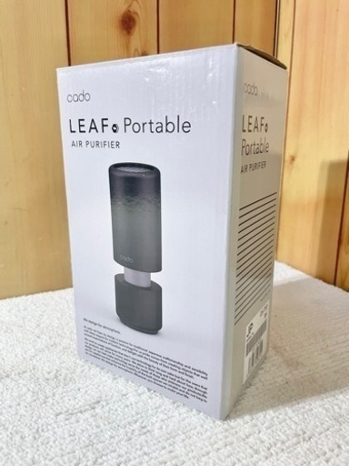 未使用 cado カドー LEAF ポータブル 空気清浄機 CS-T30