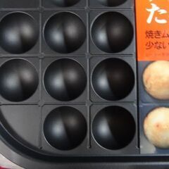 【お買い上げありがとうございました】未使用　アイリスオーヤマ  　2way 　たこ焼き器 　たこ焼きプレート 　 レッド ホットプレート　 ITY-20WA-R　　kt-71sp1の画像