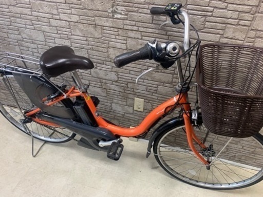 感謝祭SALE 東京23区配達無料　新基準　YAMAHAヤマハ　パスナチュラ　8.7Ah リチウム 電動自転車 中古 26☆