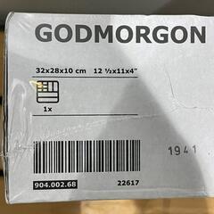☆新品IKEA GODMORGON クリア小物入れ洗面所
☆の画像
