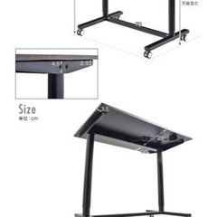 ガス式昇降デスク［手動］の画像