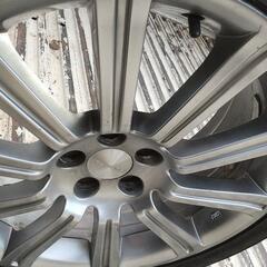 セミレーシングタイヤ4本17年製(ホイール付き)の画像