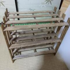 すのこで置物　DIY　お引き取り先が決定致しました。